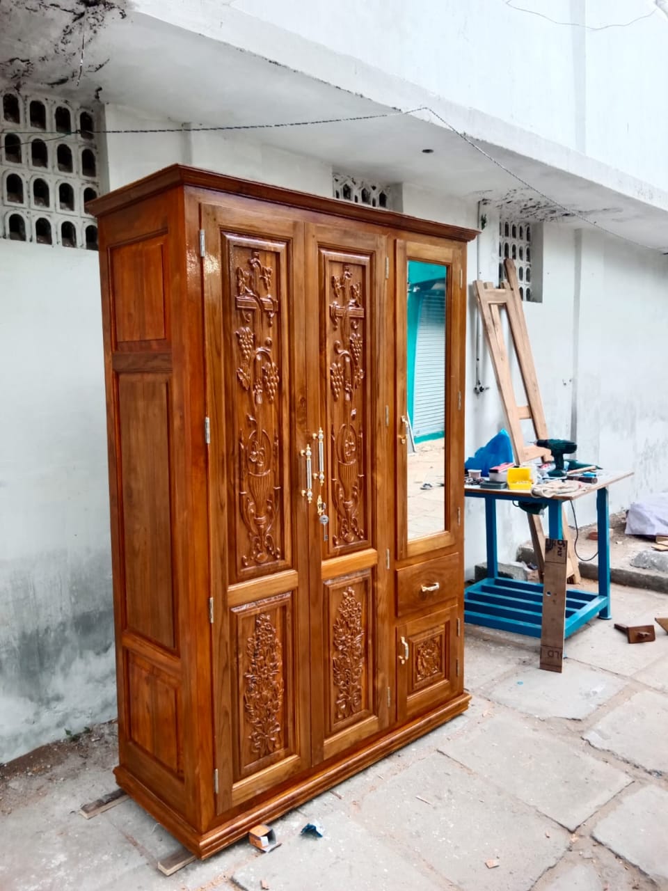 Classic Wooden Wardrobe